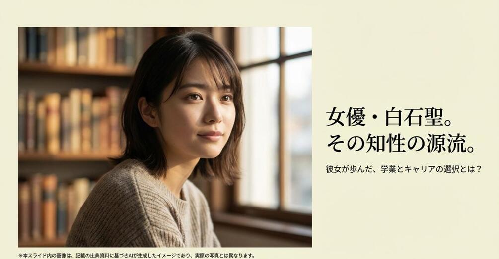 窓際で柔らかな光を浴びながら読書をするような、知的な雰囲気の白石聖のイメージ画像