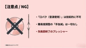 禁止されたCD音源と、極限まで張り詰めた糸のようなプレッシャーを表現した、ヤラセ不可のイメージ画像