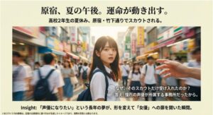 竹下通りの風景と、憧れの声優がいたことで事務所入りを決めた女優・白石聖の原点