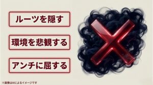 ルーツを隠さず、環境を悲観せず、アンチに屈しないという長浜広奈さんの強靭なマインドセット